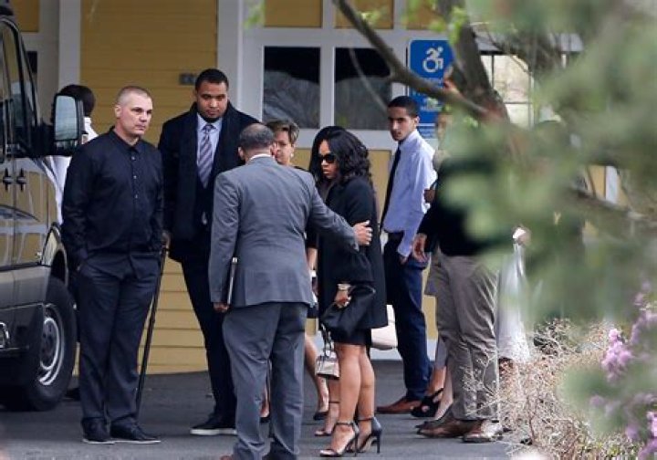 Aaron Hernandez Funeral — PICS