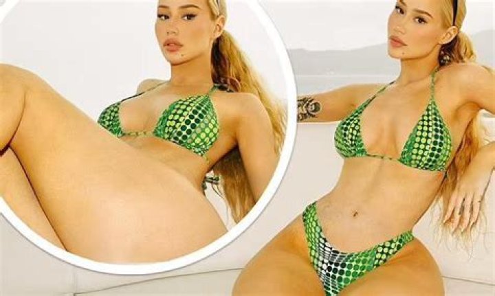 Iggy Azalea’s Green Bikini Top & Cut Out Pants – Photo – Hollywood Life