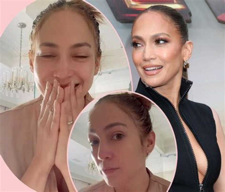 Jennifer Lopez Goes Makeup-Free & Shows Off Beauty Routine For Skin – Hollywood Life